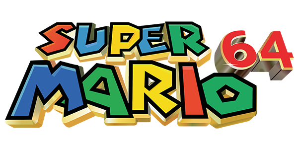 Super Mario 64 logo for Nintendo 64